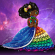 The author, illustrated in her Rainbow Brite cosplay (Tyrine Carver of Musetap Studios/courtesy of Briana Lawrence)